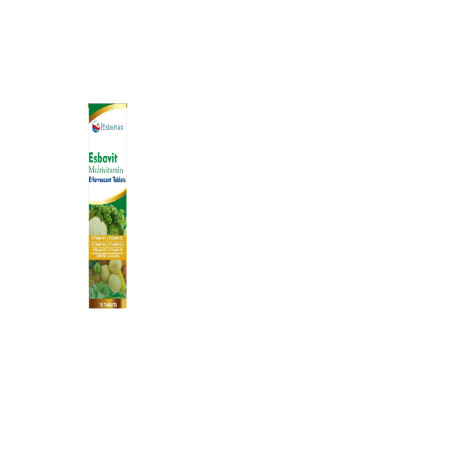 Esbavit (Multivitamin & Minerals) Effervescent Tablet.............."FOR PRIVATE LABEL ONLY"